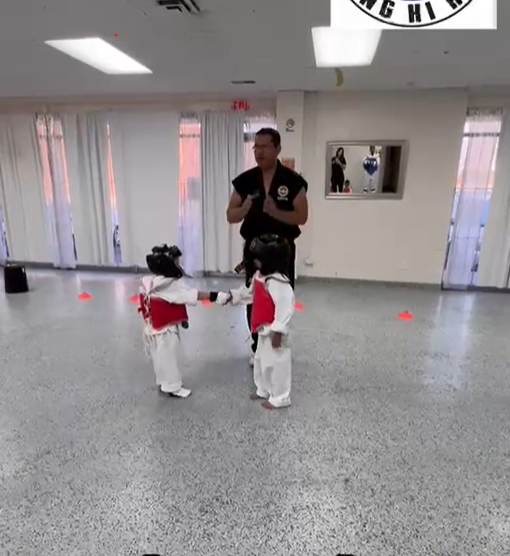 Entrenamiento con equipo de sparring